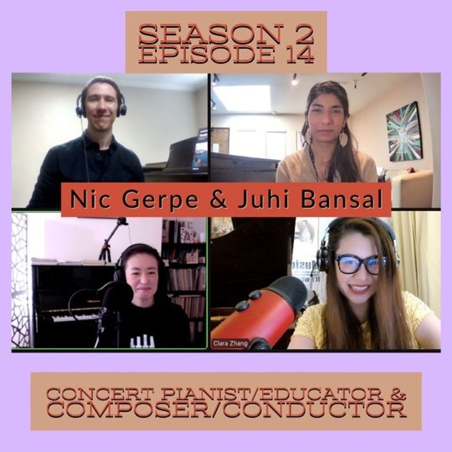 the-piano-pod,-season-2-episode-15:-juhi-bansal,-composer/conductor,-&-nic-gerpe,-pianist/educator